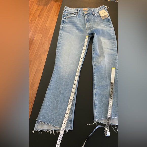NWT MOTHER jeans Insider Crop Step Frey Limited Edition Wash Size 27 - Picture 8 of 16